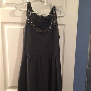 Dark grey dress with pockets!
