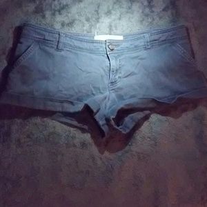 Navy blue shorts