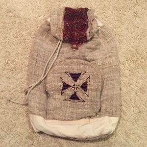 100% hemp backpack
