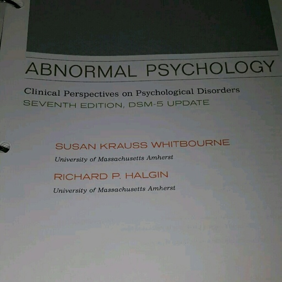 Self binded college psychology textbook