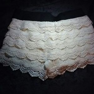 Lace shorts