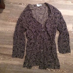 Floral cardigan