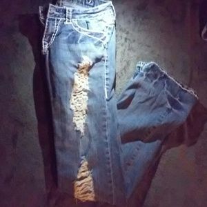 Blue jeans size 7