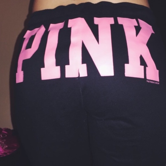 PINK Victoria's Secret Pants - Pink sweatpants