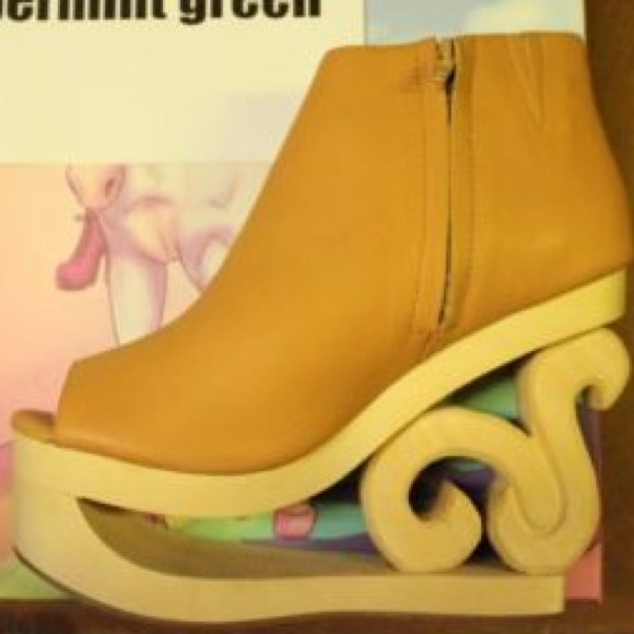 Jeffrey Campbell Nude Wedges