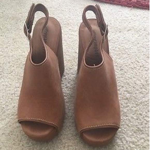 Jeffrey Campbell Brown Wedge