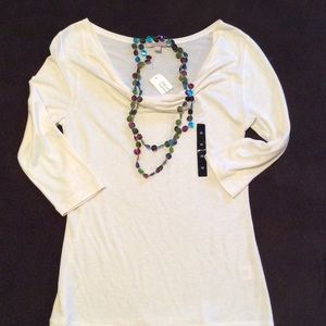 Closet Clearout ✨Banana Republic cowl neck tee