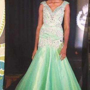 Prom/pageant Tony Bowls Dress
