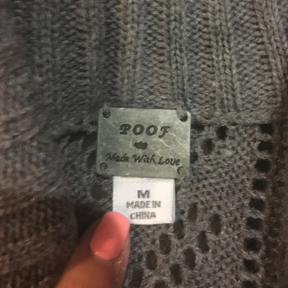 Cozy Gray Cardigan - Picture 2 of 3