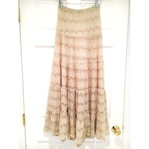 Lace Maxi Skirt