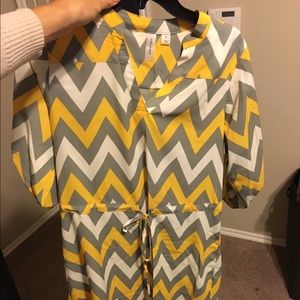 Chevron dress