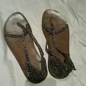Leopard Print Sandals
