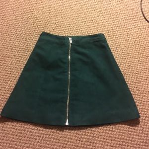 Suede H&M Skirt