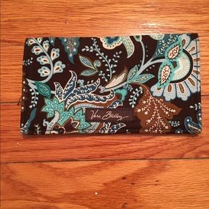 Vera Bradley Java Blue Checkbook Cover