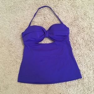 VS royal purple/blue tankini (top only)