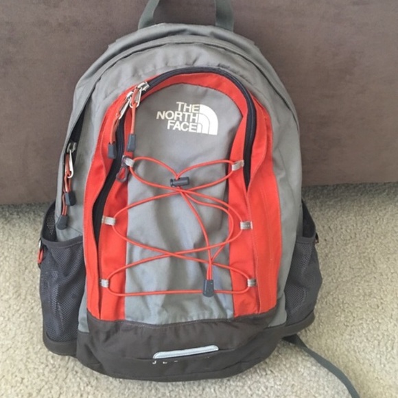 North Face Backpack Orange