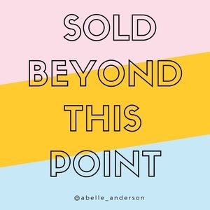 SOLD BEYOND THIS POST