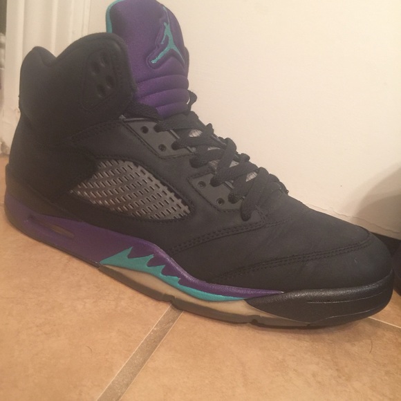 Air Jordan 5 Black Grape