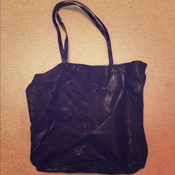 A bag with textured outside