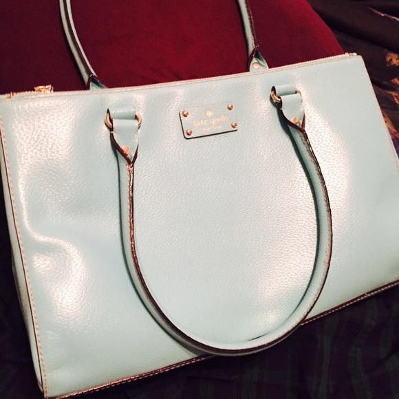 kate spade Handbags - Robins Egg Blue Kate Spade Bag