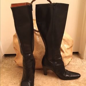 J CREW LEATHER BOOTS
