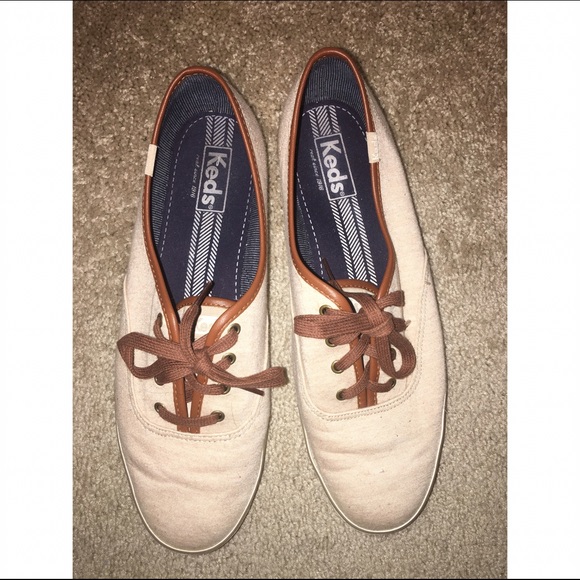 Women's tan Ked shoes