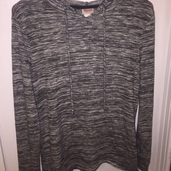 OPEN BACK HOODIE