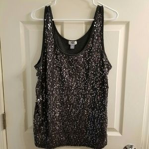 Old Navy sequined tank top