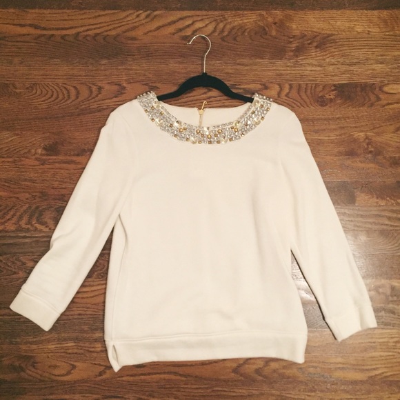 Juicy Couture embellished "Whitley" pullover