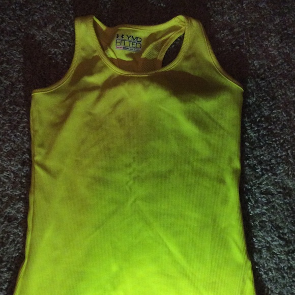 Yellow Under Armor Tank Top!