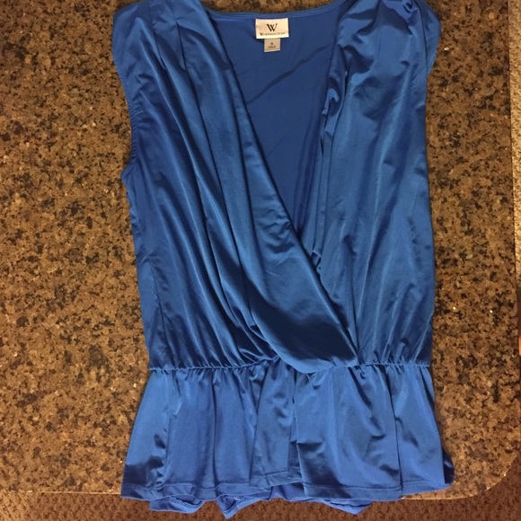Beautiful Blue Worthington Blouse