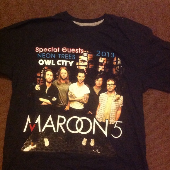 Maroon 5 t-shirt