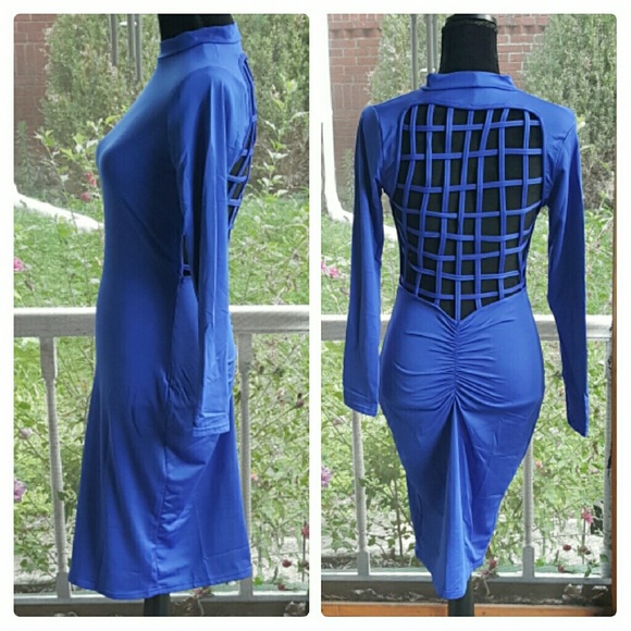 🚫SOLD 🚫 LAST ONE: SIZE 8/10 ⚠ bodycon dress - Picture 3 of 4