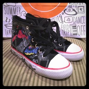 NWOT Canvas High-tops Size 1