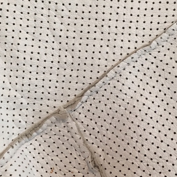 Leather mini skirt - Picture 2 of 3