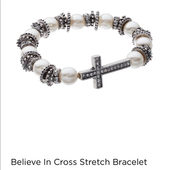 tjsophia Jewelry - Gorgeous Cross paved crystal bracelets