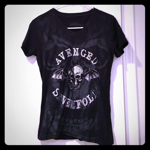 Avenged Sevenfold V-neck shirt