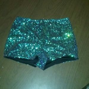 Sparkly shorts