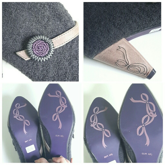 NIB Poetic Licence "Open For Business Bootie" Gray - Picture 3 of 4