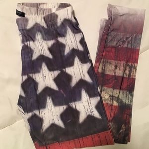 Distress Americana Leggings