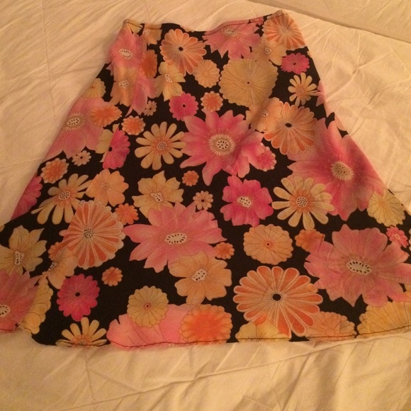 Floral skirt