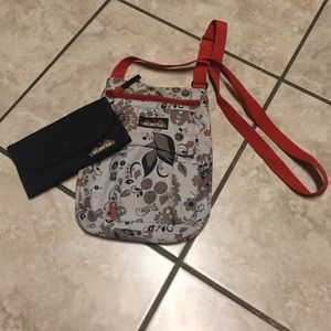 Kavu Cross Body Bag and Kavu Wallet