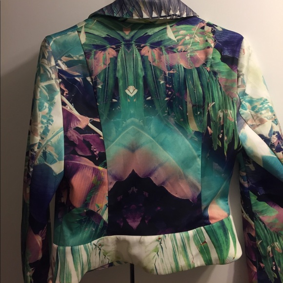 JLO Palm Scuba Moto Jacket - Picture 3 of 3