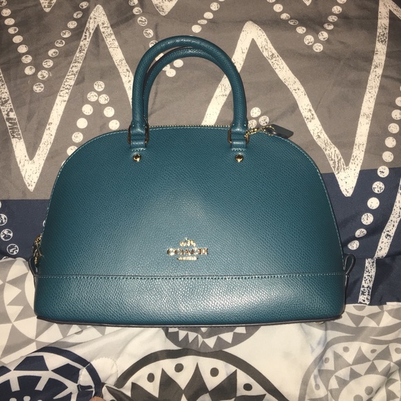 Coach Handbags - MINI SIERRA SATCHEL IN CROSSGRAIN LEATHER.