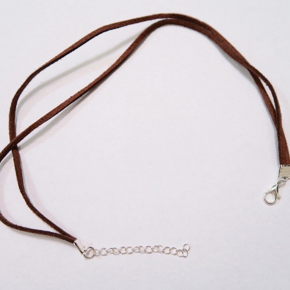 Layered Brown Choker - Picture 2 of 4
