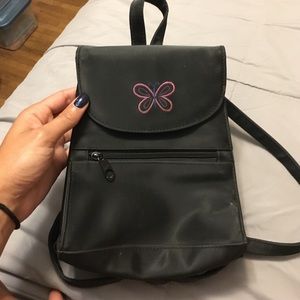 Vintage butterfly backpack