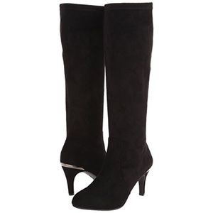 Suede Knee Boots