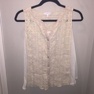 Full lace front top