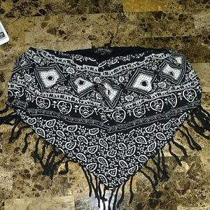 Bandana shirt and crop top!!!