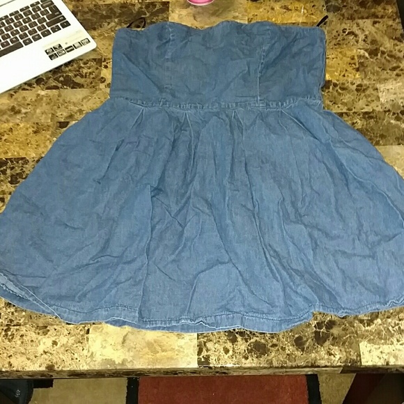 jean dress!!!